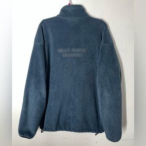 Helly Hansen Chamonix RARE Fleece Full-Zip Jacket Embroidered Outerwear Men Sz M